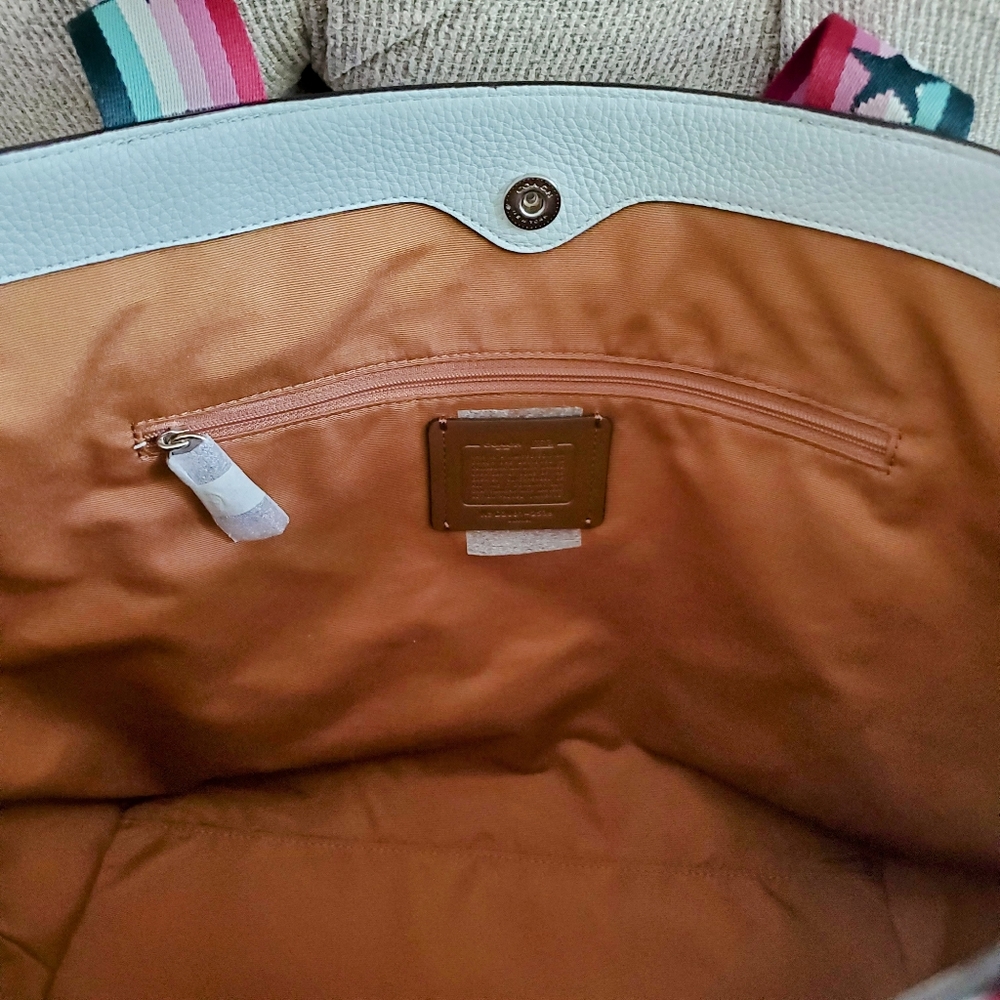COACH X MARVEL Patches Tote Chalk White - Picture 5 of 12